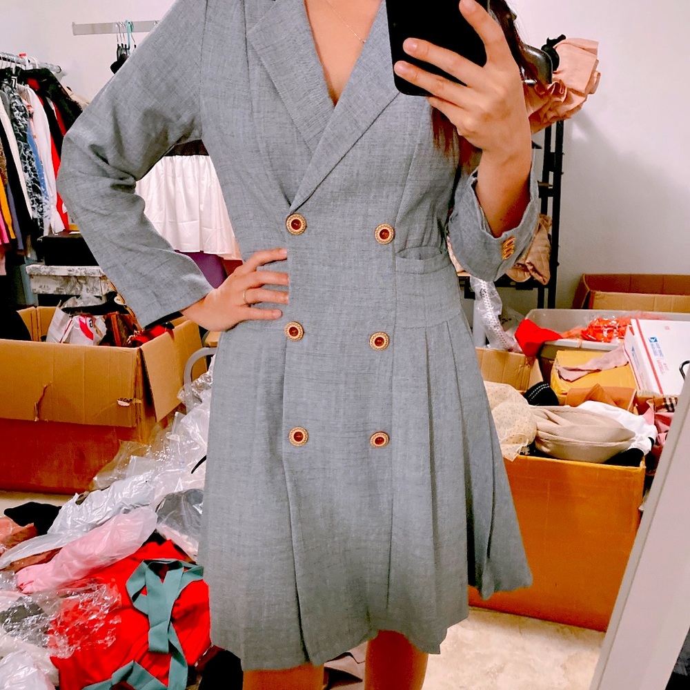 Button dress